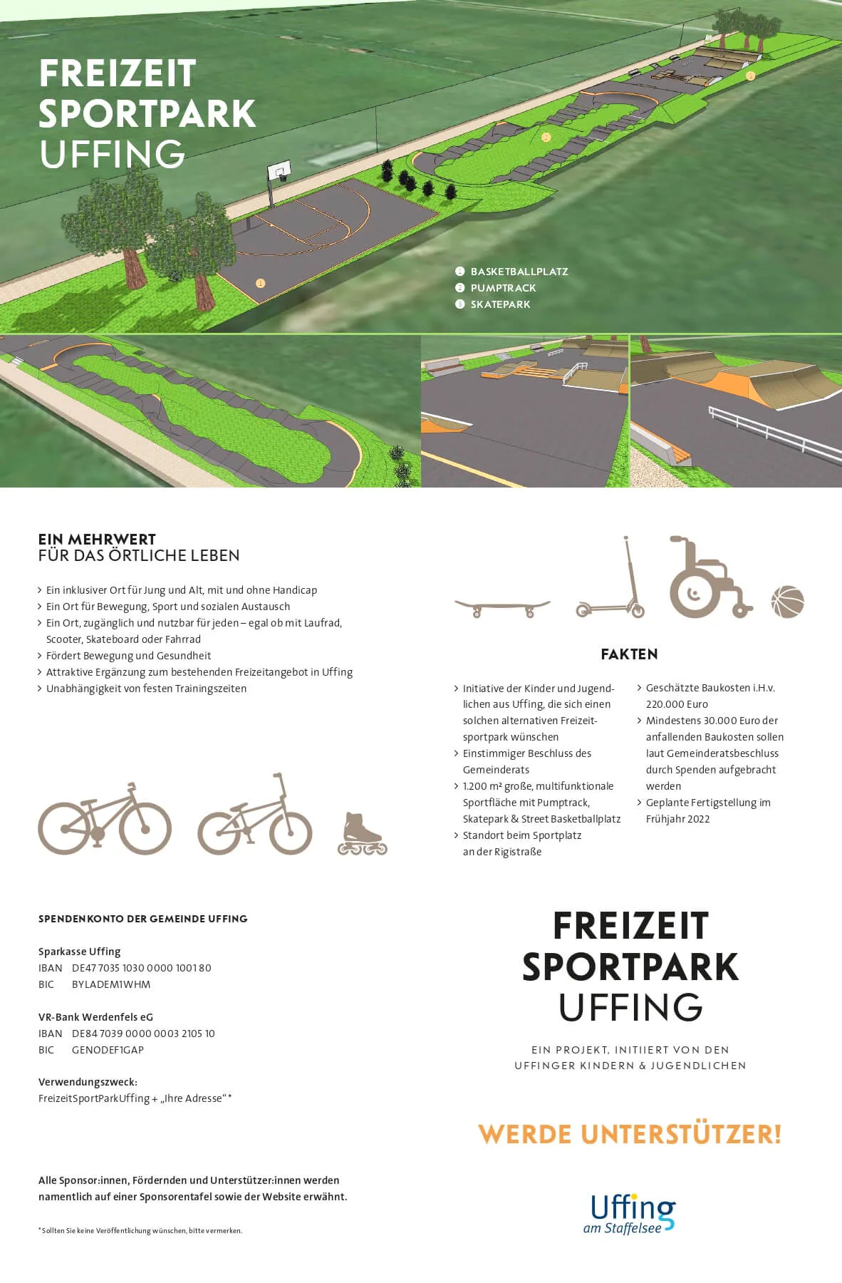 Projekt "FreizeitSportPark Uffing"